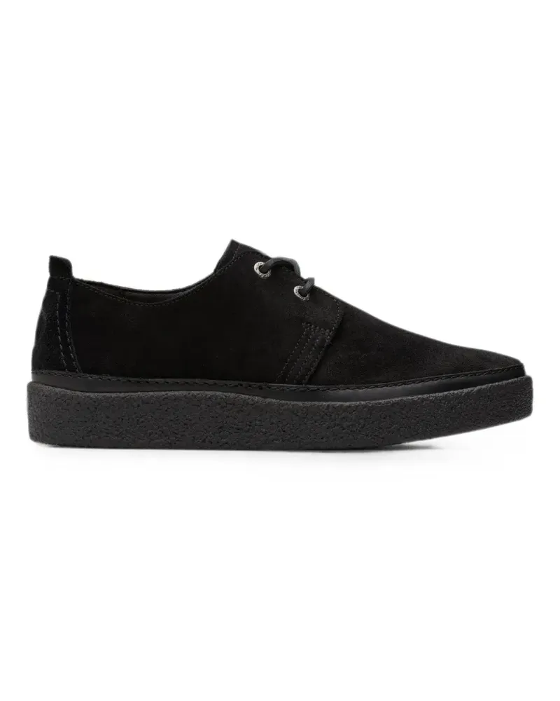 Clarks Clarkwood Low Wildlederschuhe - Schwarz Schwarz