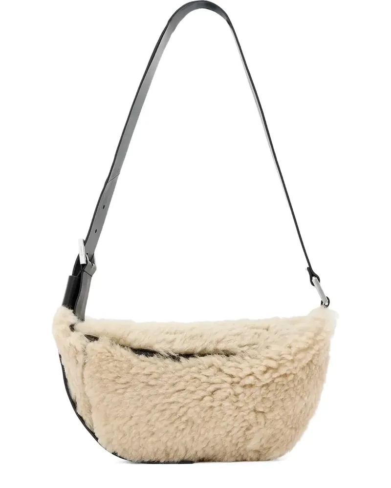 AllSaints Luna adjustable-strap cross body bag - Nude Nude