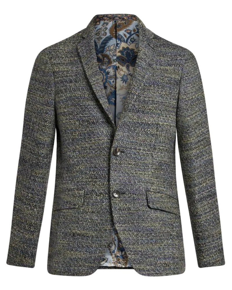 Etro Einreihiges Sakko - Blau Blau