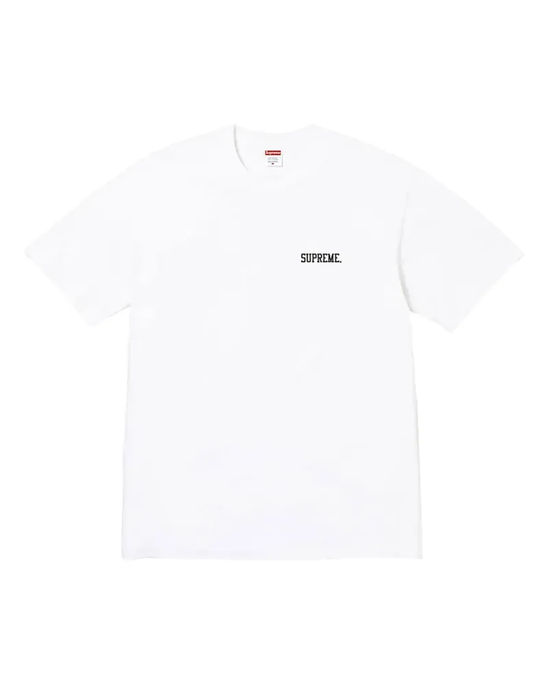 Supreme Being x Mike Kelley Banner graphic-print T-shirt - Weiß Weiß