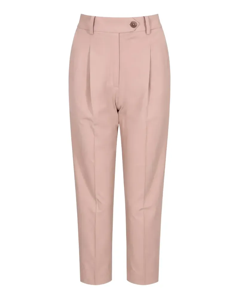 CIRCOLO 1901 Klassische Bundfaltenhose - Rosa Rosa