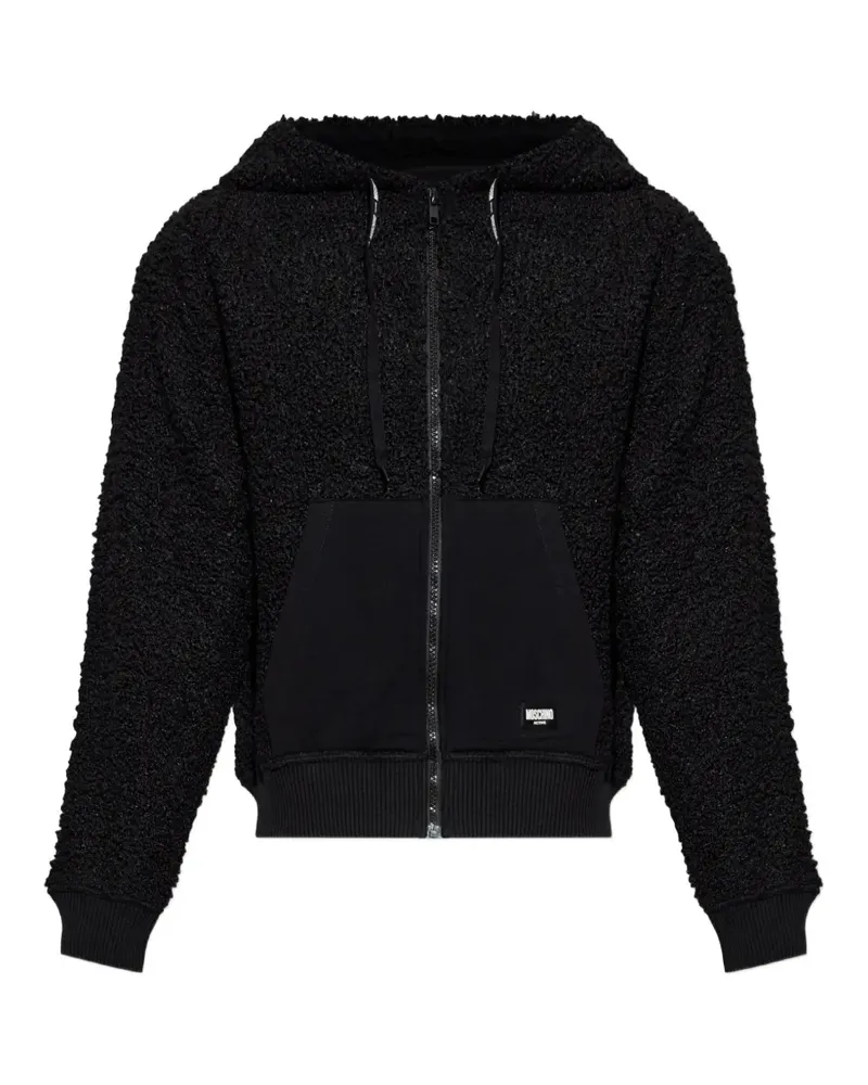 Moschino sherpa fleece sweatshirt - Schwarz Schwarz