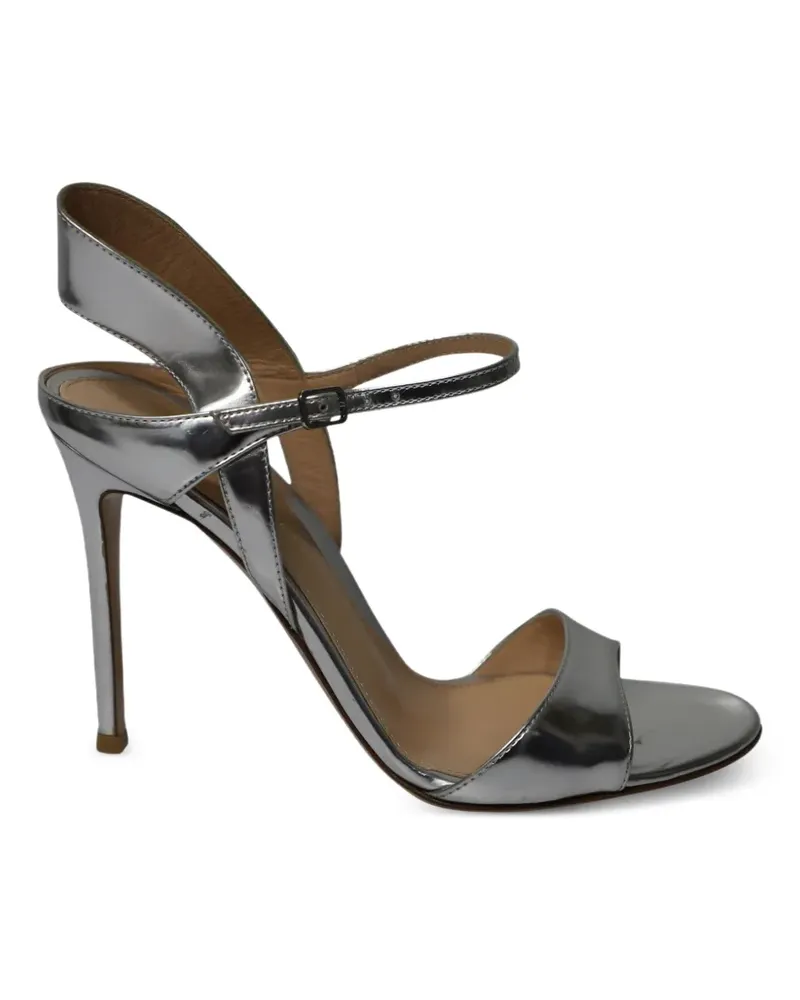 Gianvito Rossi leather sandals - Silber Silber