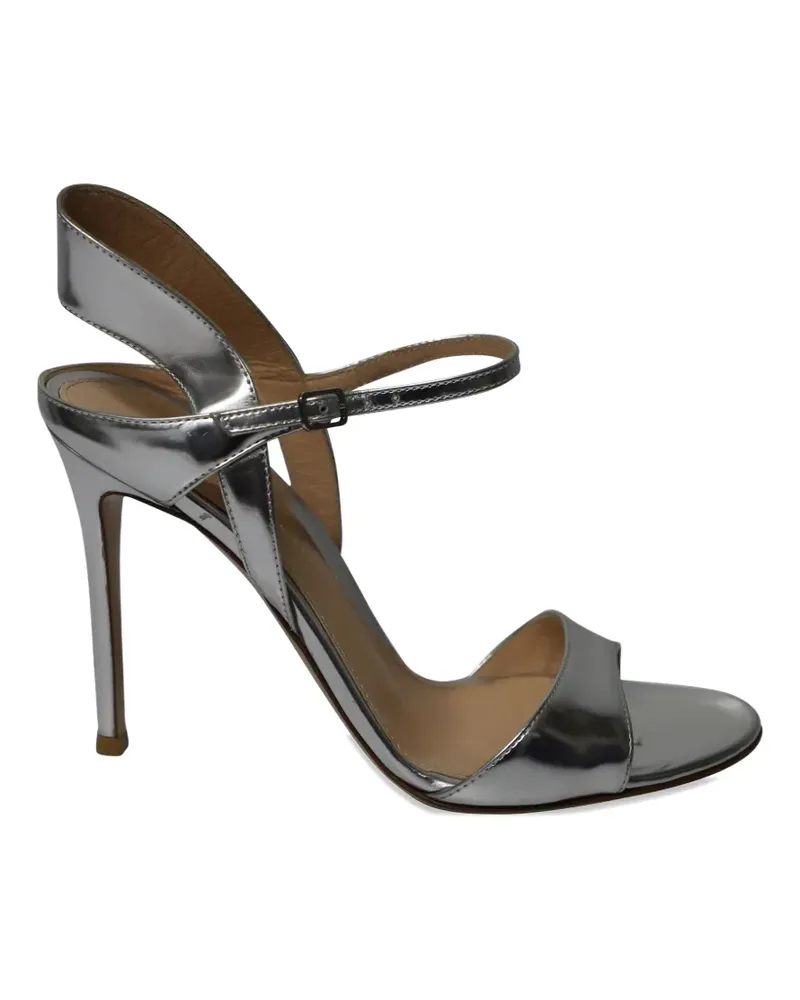 Gianvito Rossi leather sandals - Silber Silber