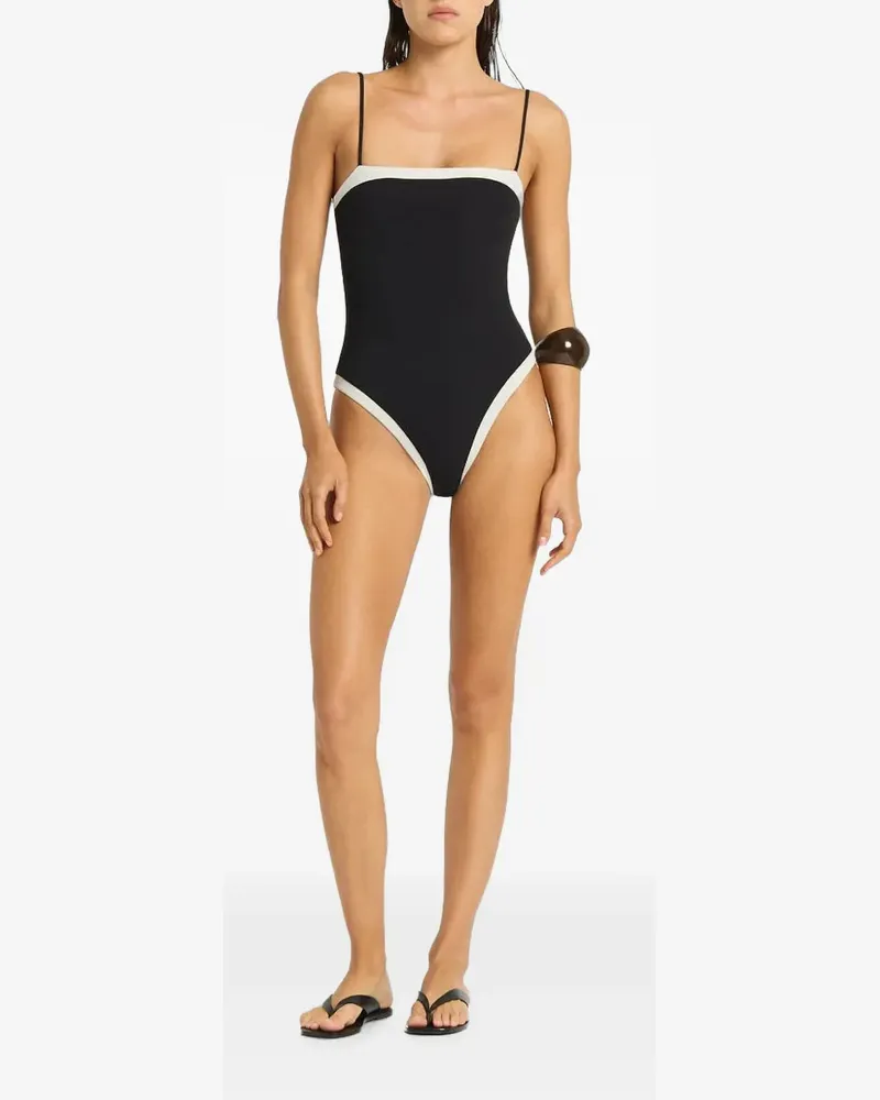 bond-eye Fosca reversible swimsuit - Schwarz Schwarz