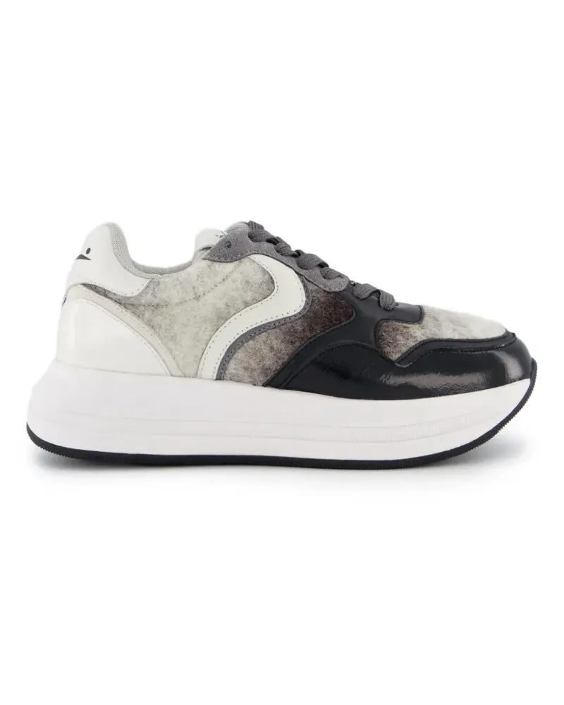 Voile Blanche Melany Sneakers mit Einsätzen - Grau Grau