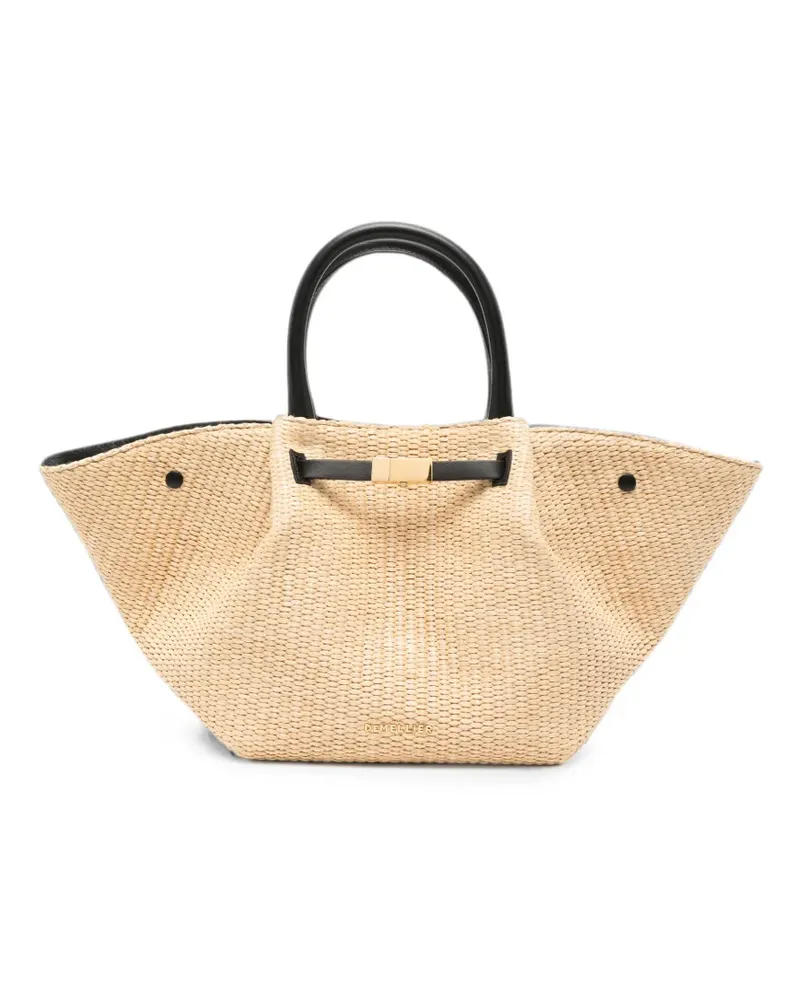 DeMELLIER medium New York top-handle tote bag - Nude Nude