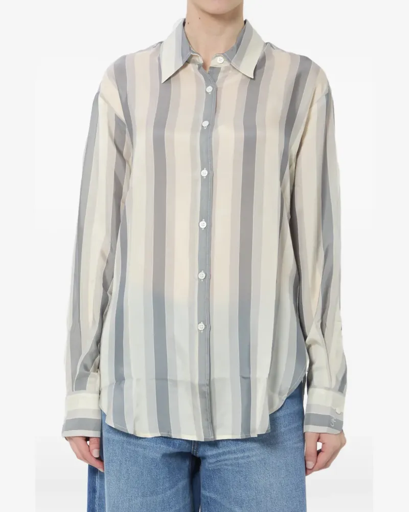 FRANKIE Shop Peri shirt - Weiß Weiß