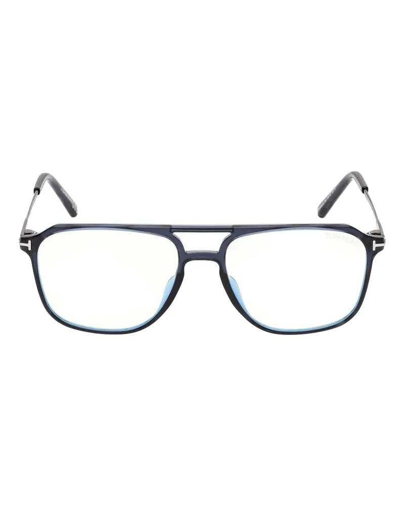 Tom Ford Klassische Pilotenbrille - Blau Blau