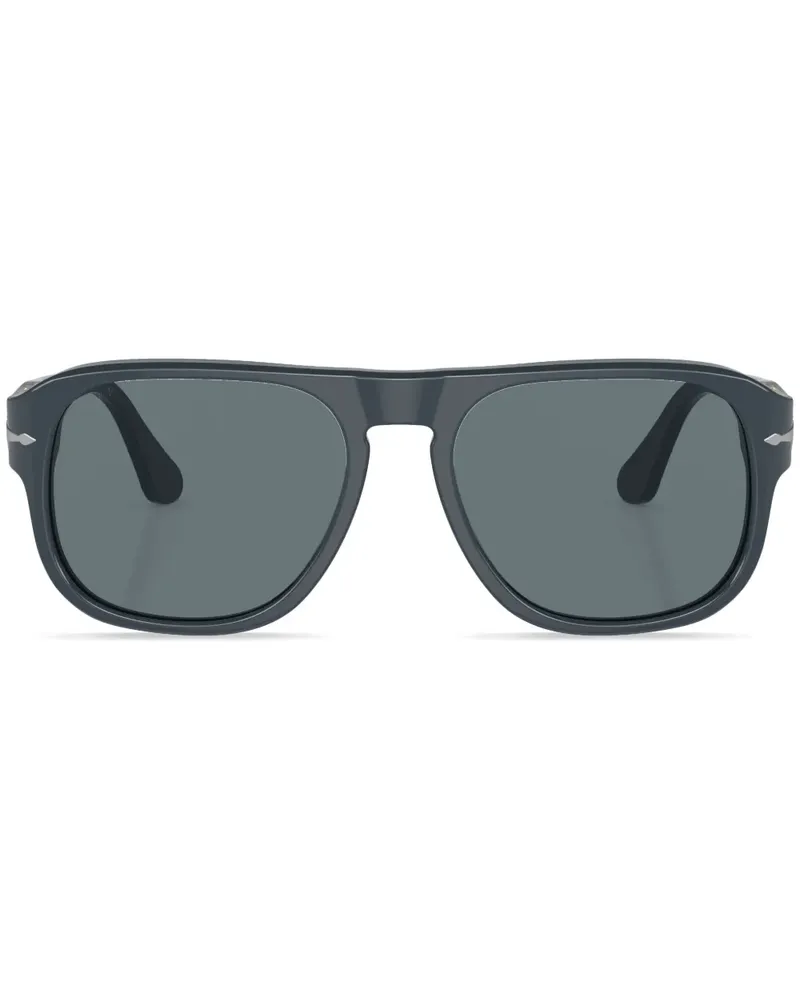 Persol Sonnenbrille mit rundem Gestell - Blau Blau
