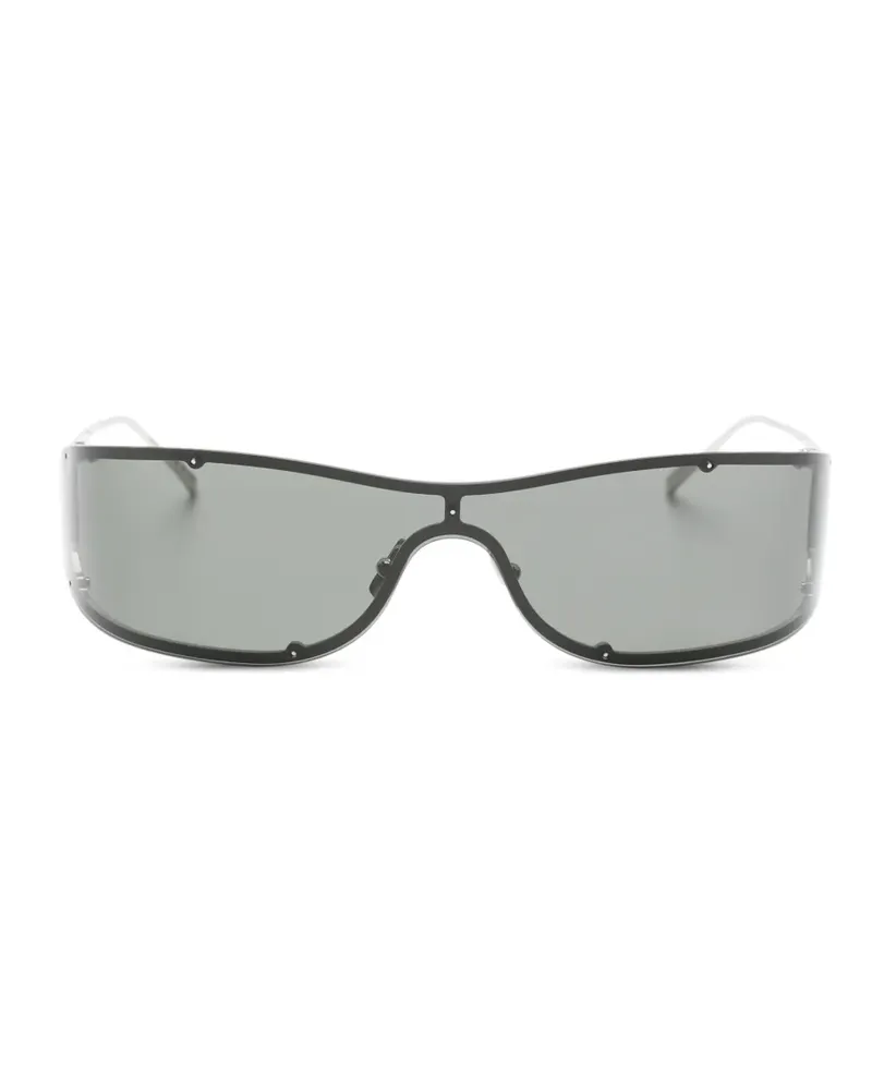 Saint Laurent Sonnenbrille mit Nasenpads - Schwarz Schwarz
