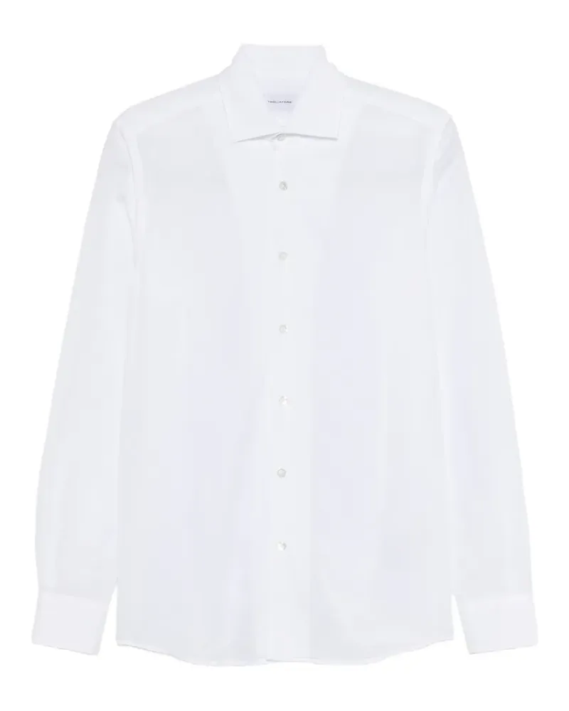 Tagliatore Klassisches Hemd - Weiß Weiß