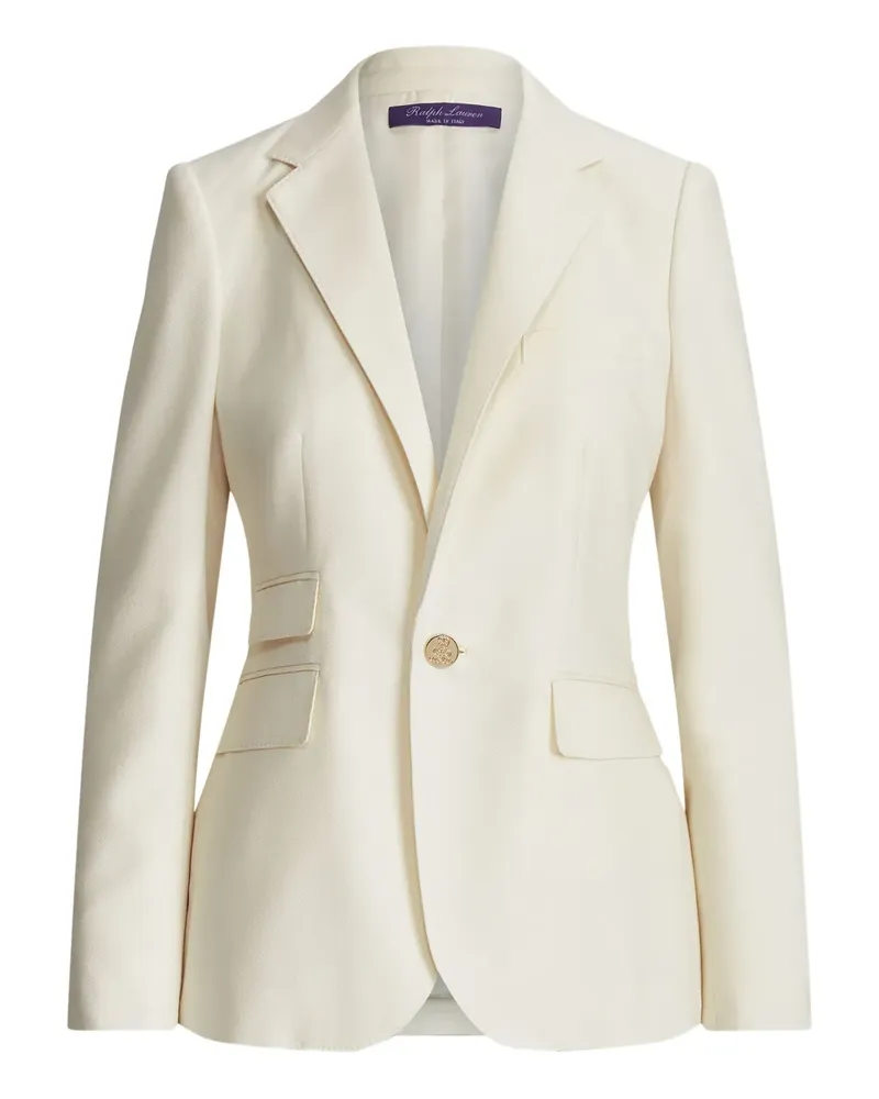 Ralph Lauren button-fastening tailored blazer - Nude Nude