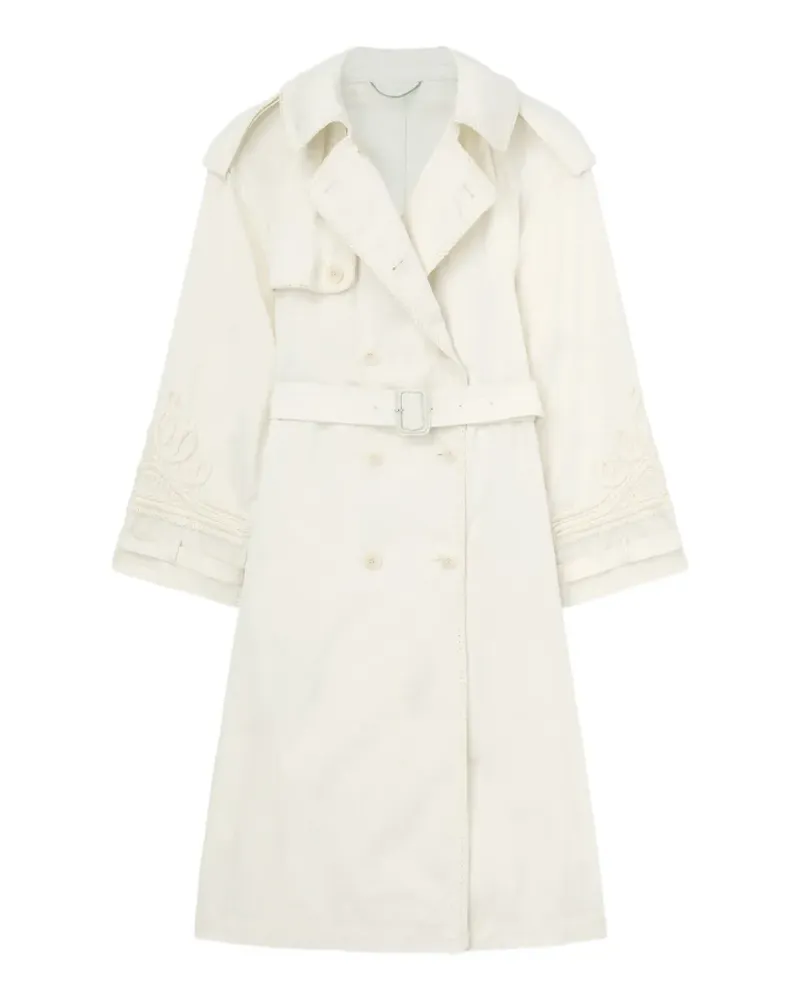 Ermanno Scervino Trenchcoat mit Stickerei - Nude Nude