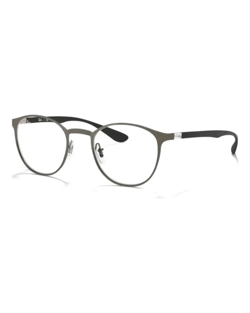 Ray Ban Brille mit rundem Gestell - Silber Silber