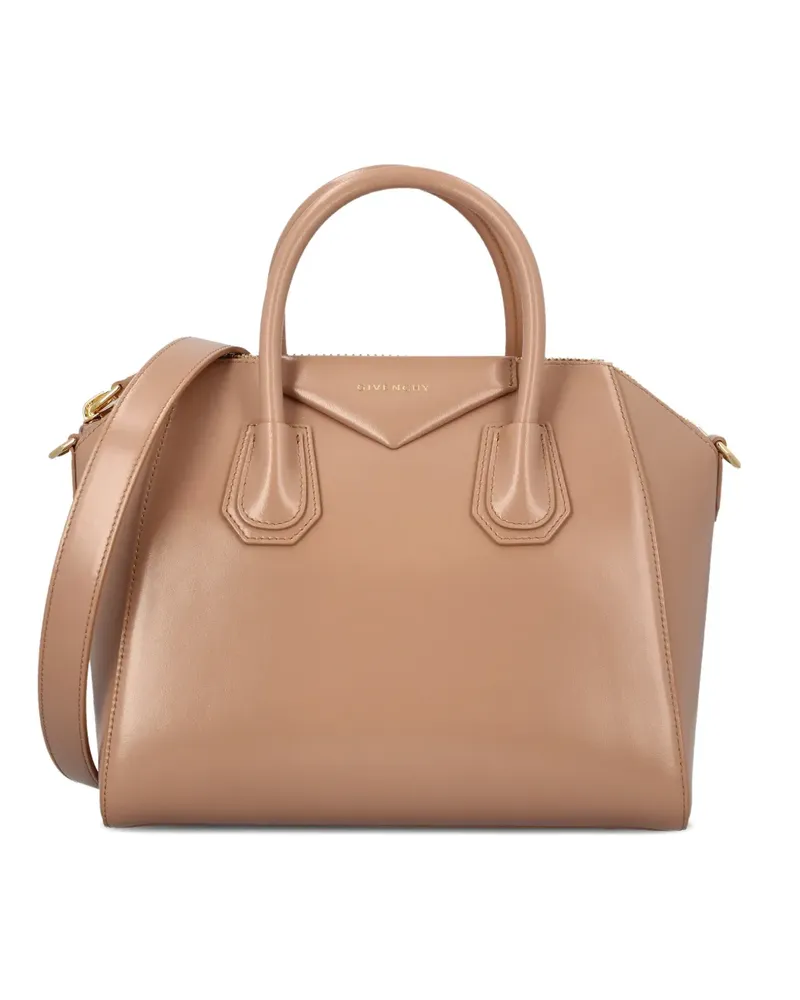 Givenchy Antigona leather small tote bag - Nude Nude