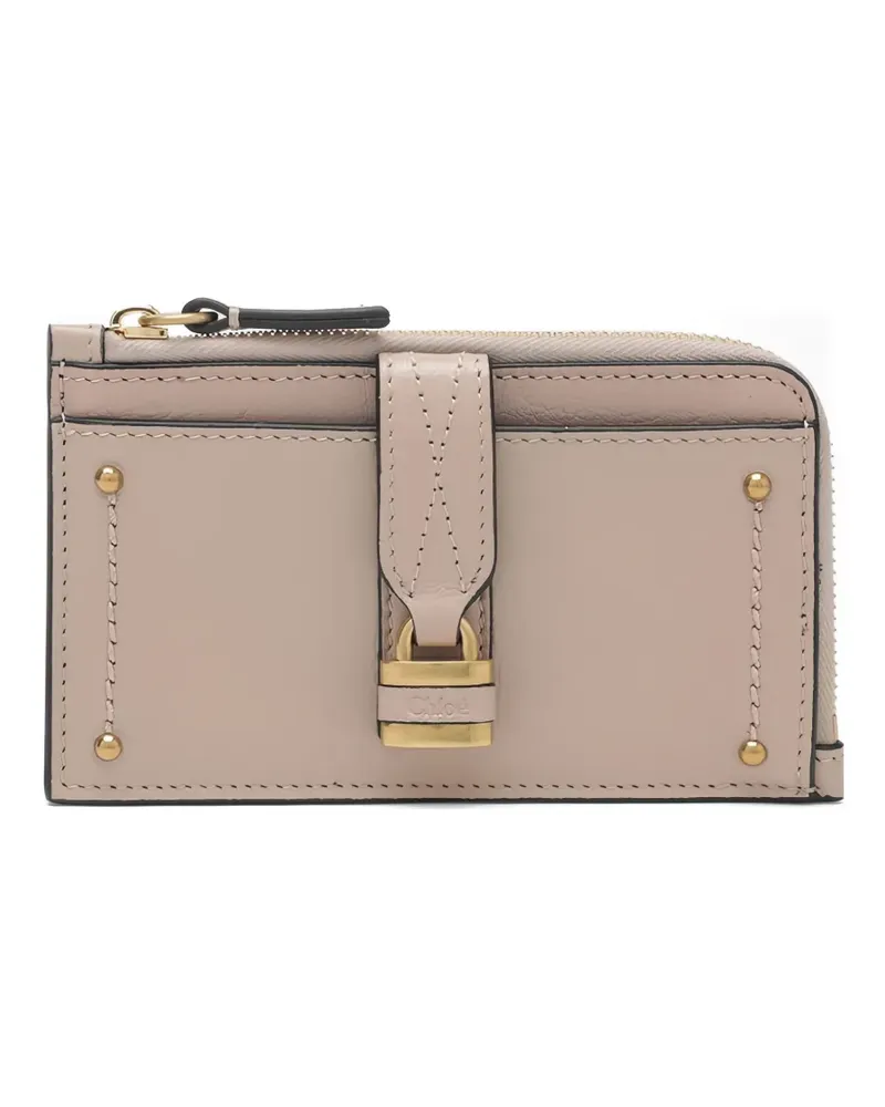Chloé Kleines Paddington Kartenetui mit Schloss - Rosa Rosa