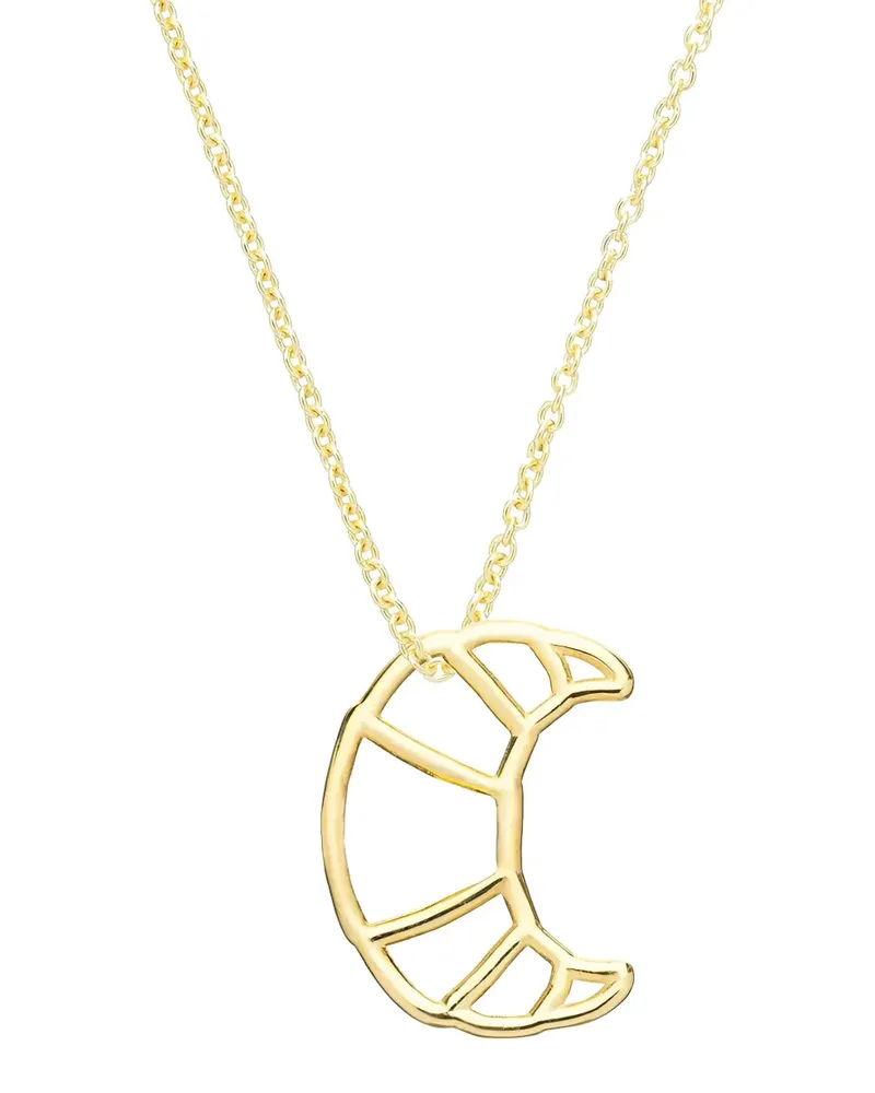 Aliita Halskette mit Croissant-Moon - Gold Gold