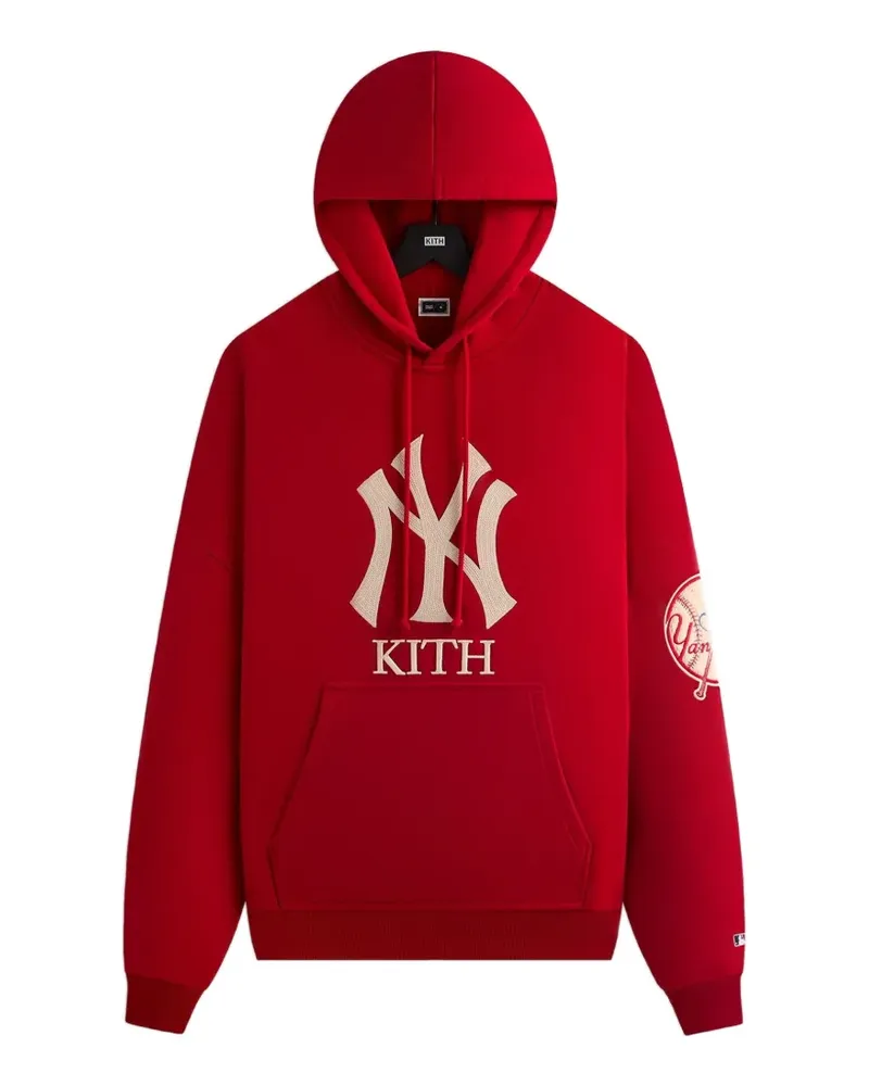 KITH x New York Yankees Braxton Hoodie - Rot Rot