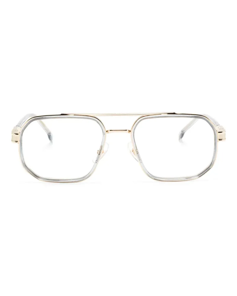 Carrera Brille mit Pilotengestell - Gold Gold