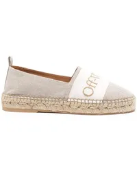 OFF-WHITE Bookish Espadrilles Nude