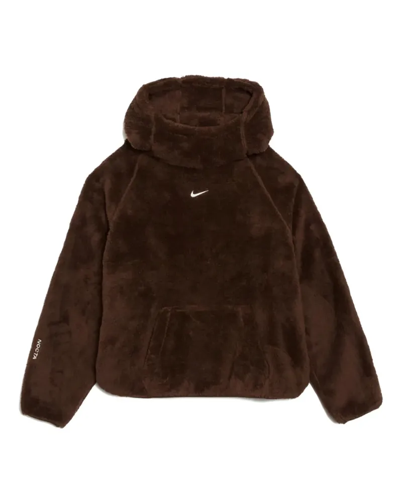 Nike Nocta Hoodie mit Kängurutasche - Braun Braun