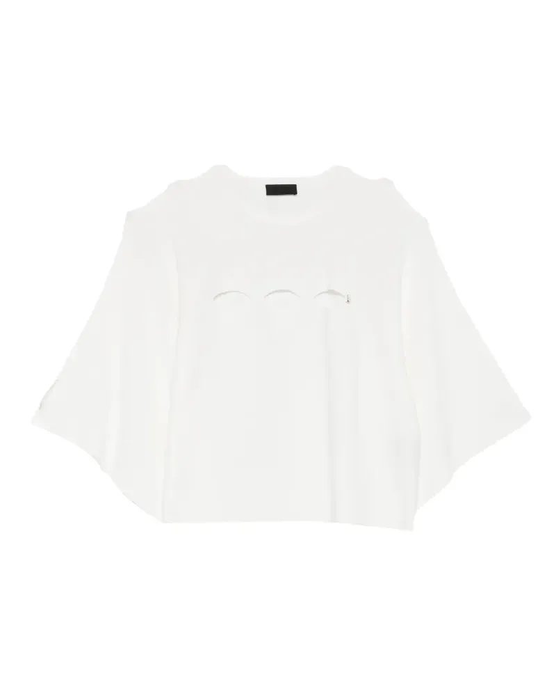Liu Jo cutout T-shirt - Weiß Weiß