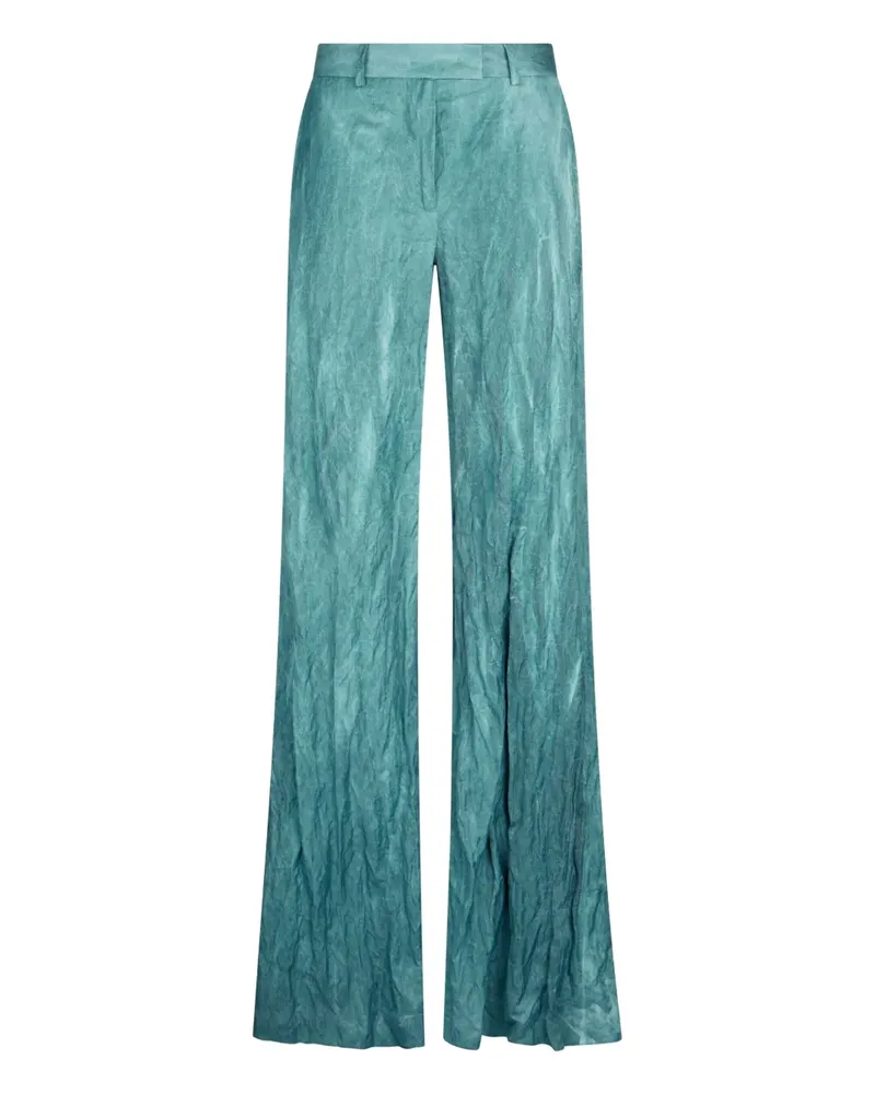 Roberto Cavalli Hose mit Knittereffekt - Blau Blau