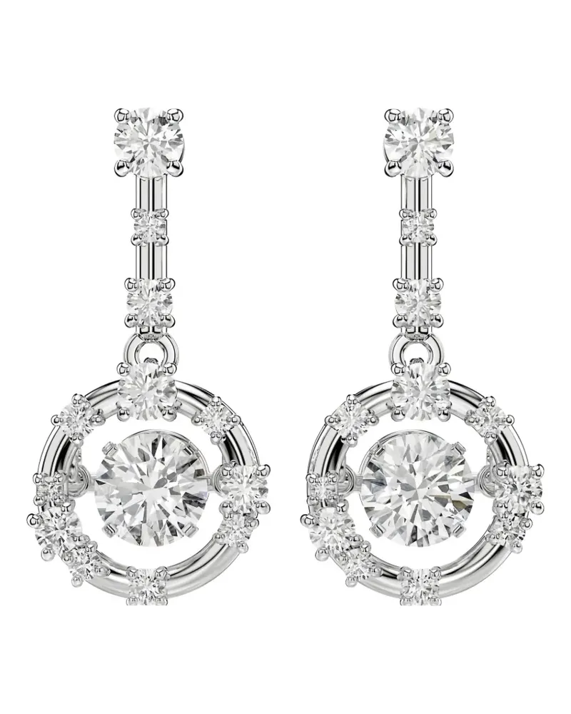 Swarovski Constella crystal-embellished earrings - Silber Silber