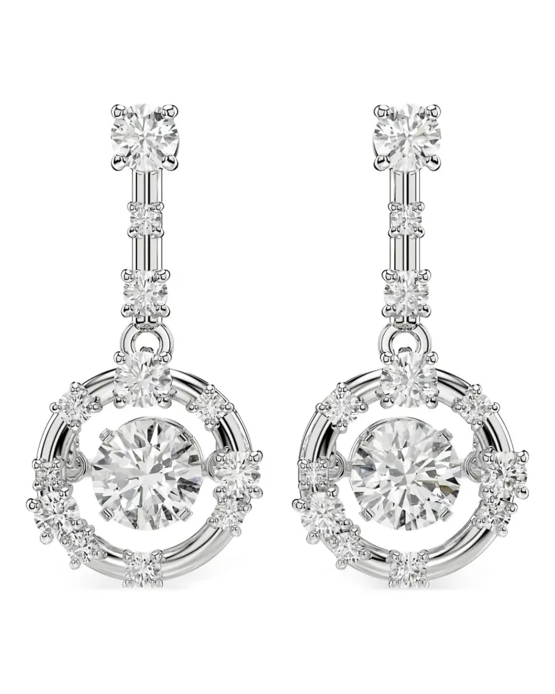 Swarovski Constella crystal-embellished earrings - Silber Silber