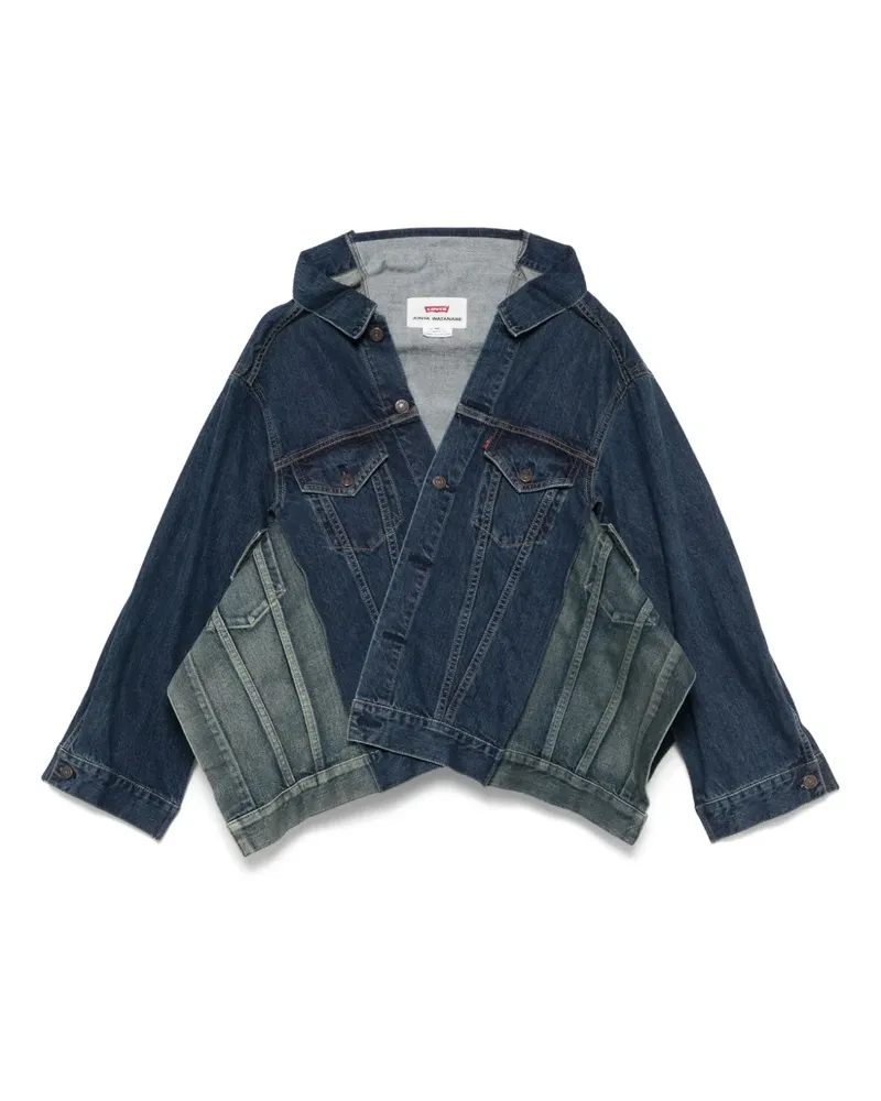 Junya Watanabe x Levi's Jeansjacke mit Einsätzen - Blau Blau
