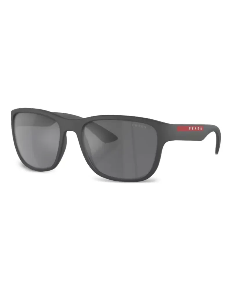 Prada Eckige PS01US Sonnenbrille - Grau Grau