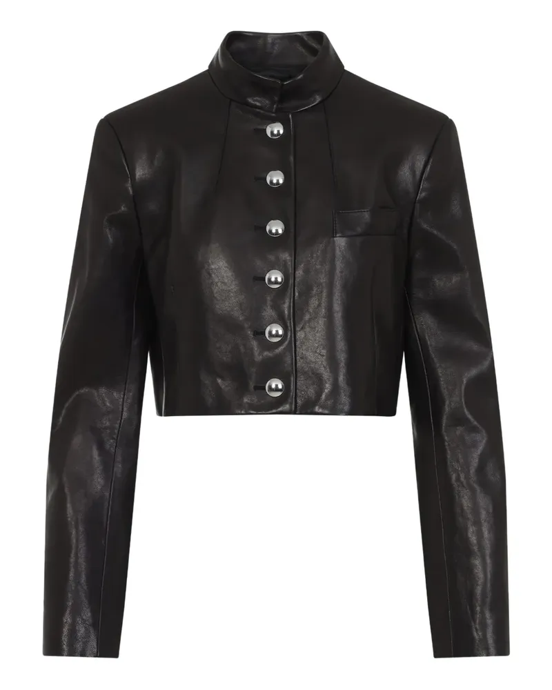KHAITE Samuelson Jacke - Schwarz Schwarz