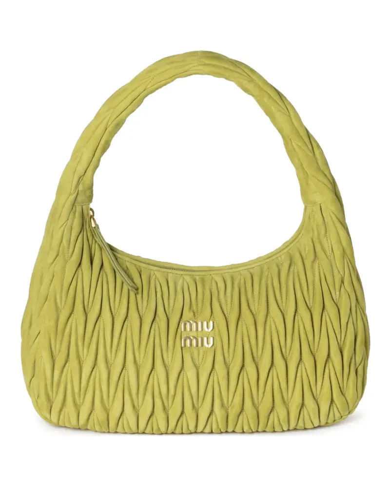 Miu Miu Wander Schultertasche - Grün Grün