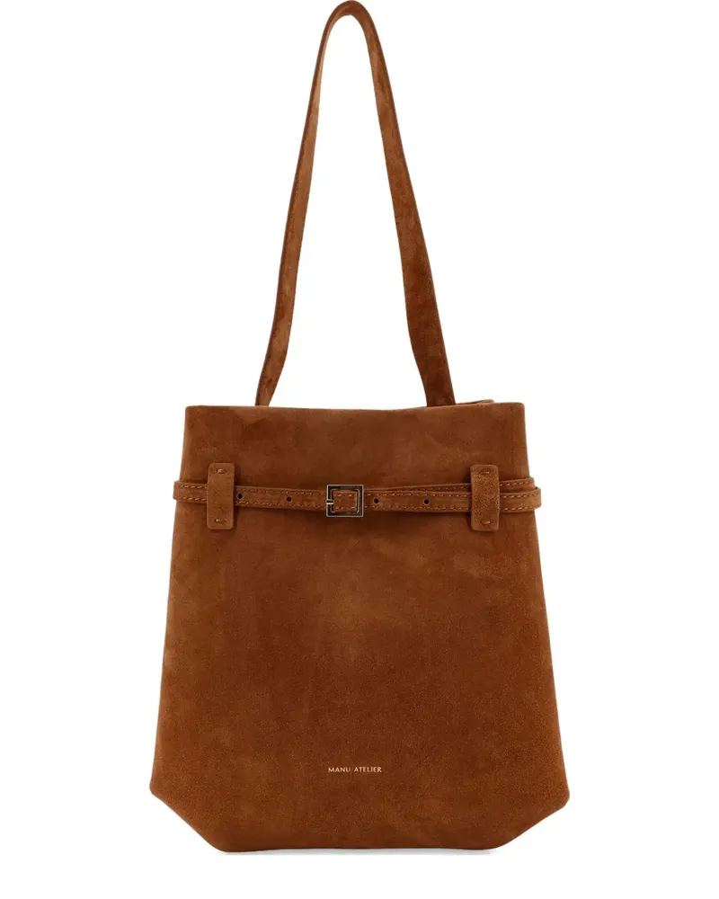 Manu Atelier Mini Tote du Jour Tote Bag - Braun Braun