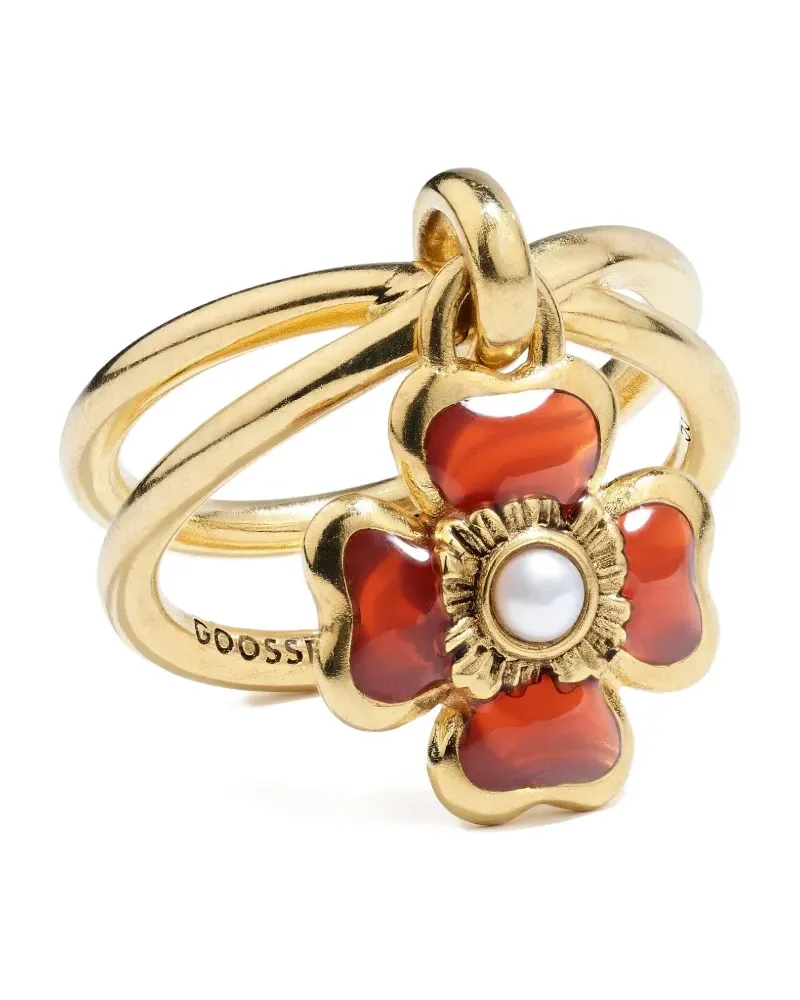 Goossens Paris Mini Trèfle Ring - Gold Gold