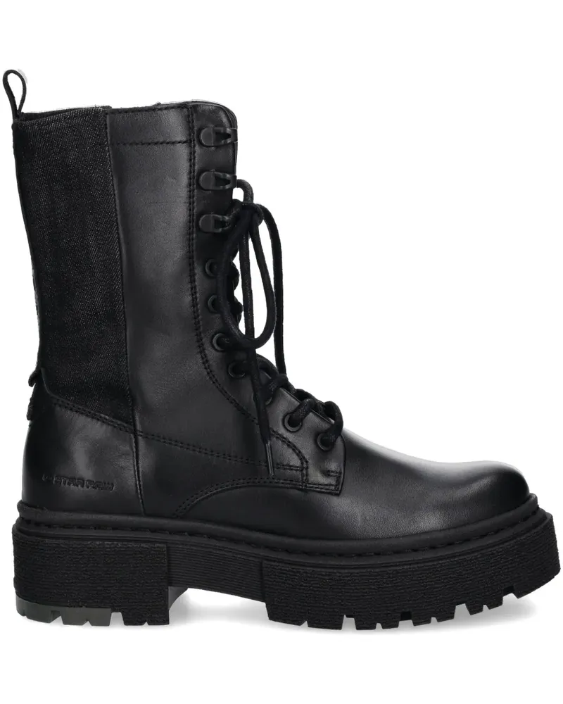 G-STAR RAW Kafey Stiefel - Schwarz Schwarz