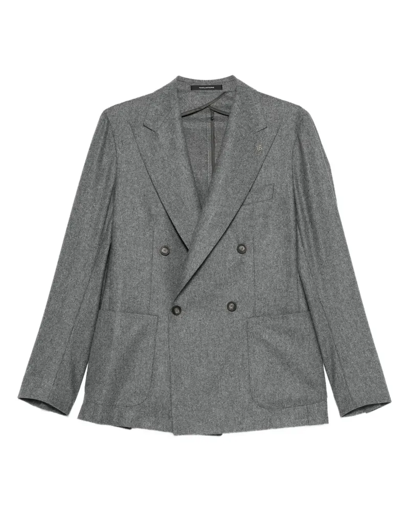 Tagliatore Doppelreihiger Anzug - Grau Grau