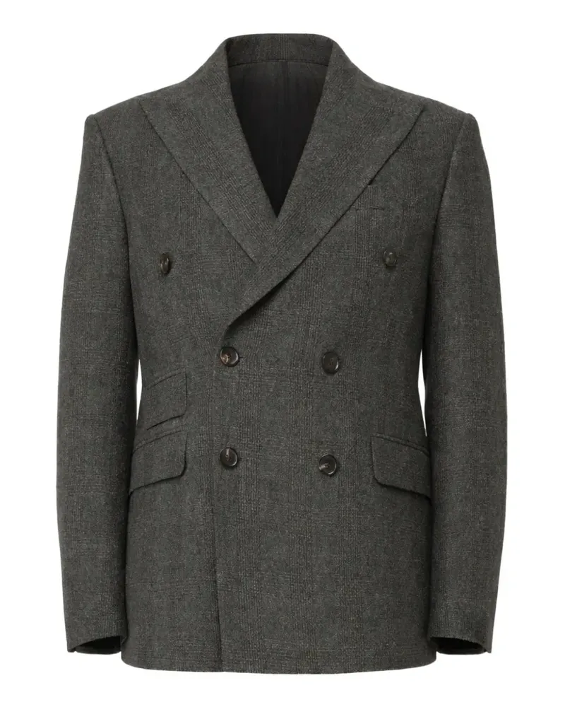 Doppiaa double-breasted jacket - Grau Grau