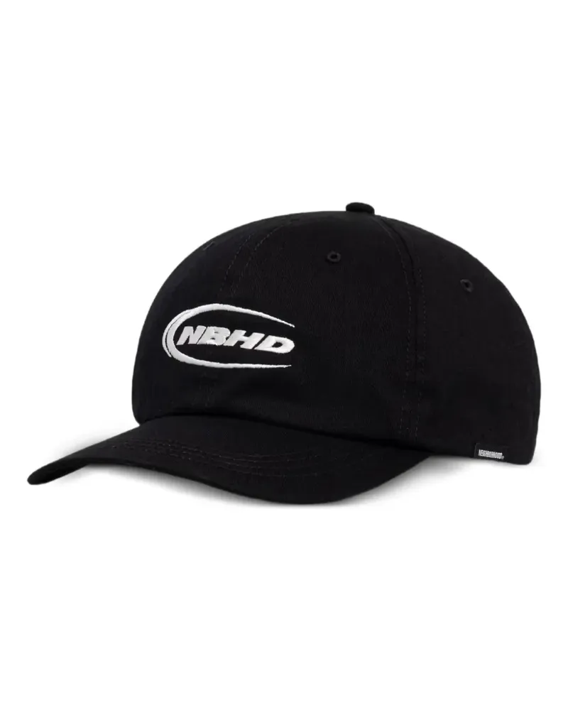 Neighborhood Baseballkappe mit Logo-Stickerei - Schwarz Schwarz