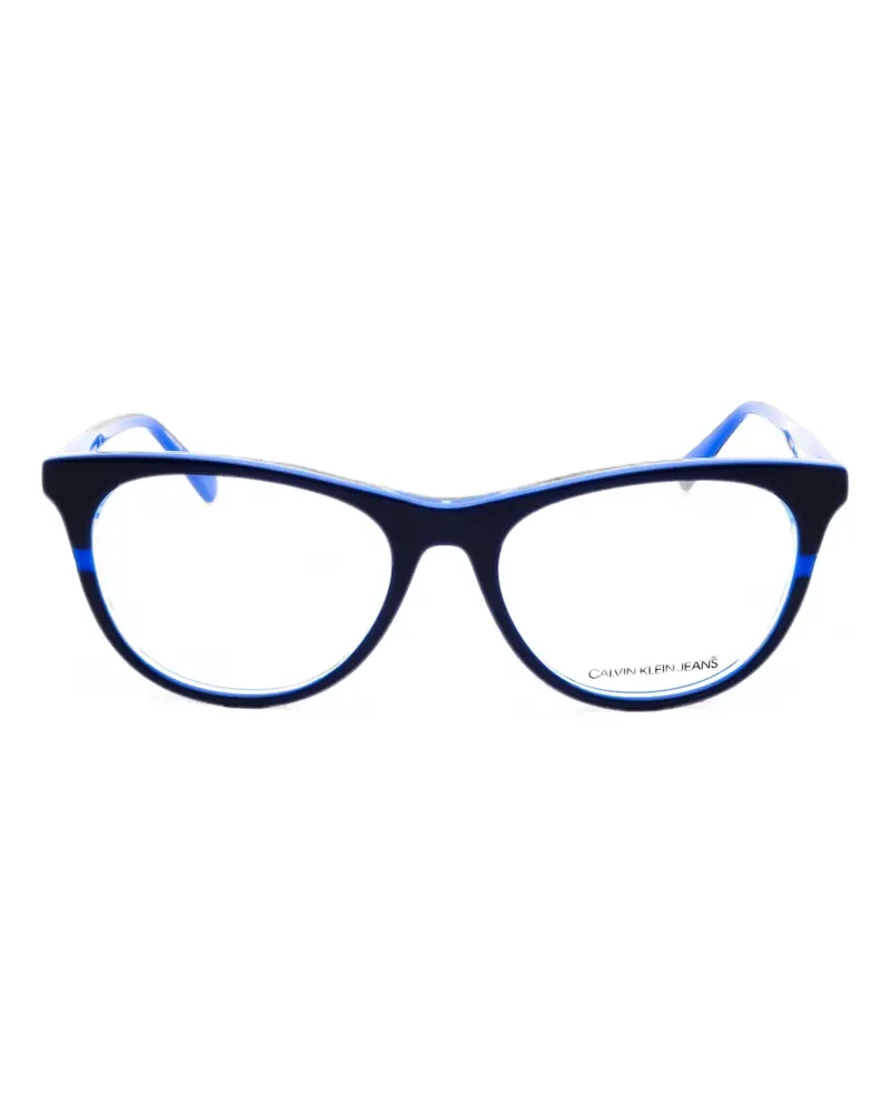 Calvin Klein cat-eye frame glasses - Blau Blau