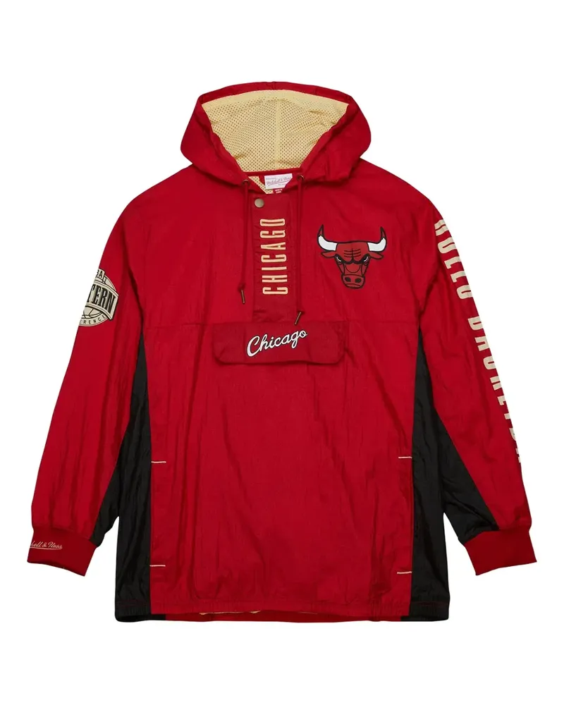 Mitchell & Ness Chicago Bulls Team OG 2.0 Hoodie - Rot Rot
