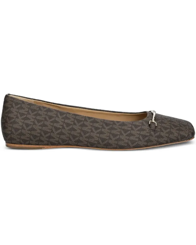 Michael Kors Gemusterte Ballerinas - Braun Braun