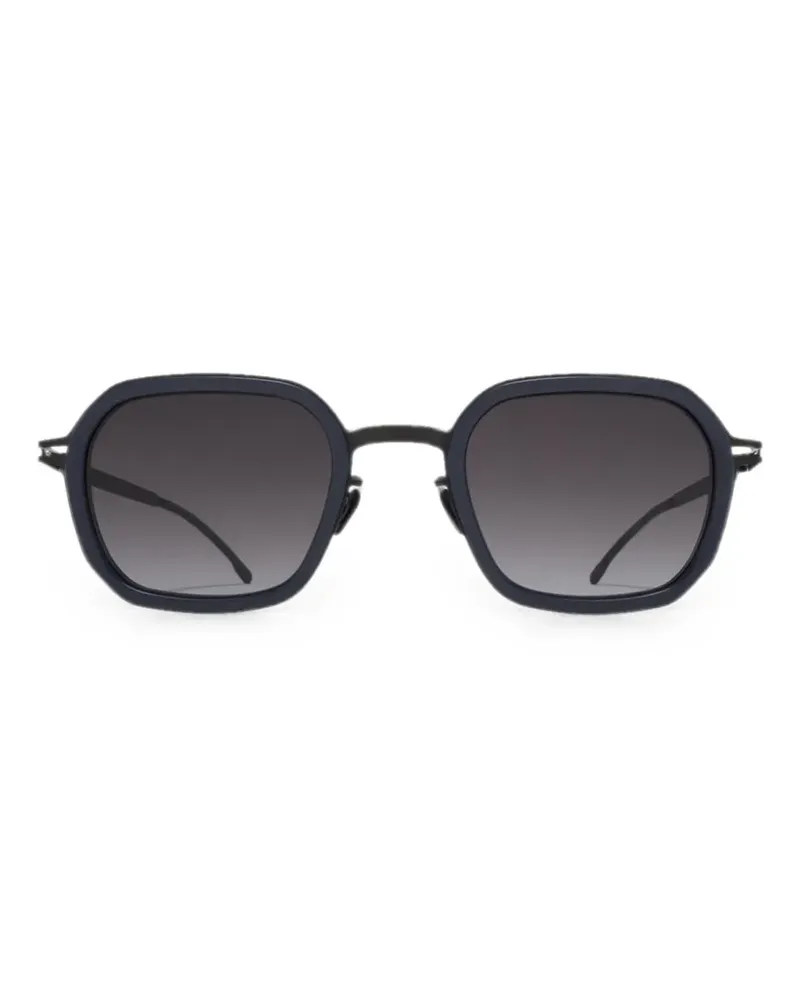 Mykita Beam Mylon Hybrid geometric-frame sunglasses - Grau Grau