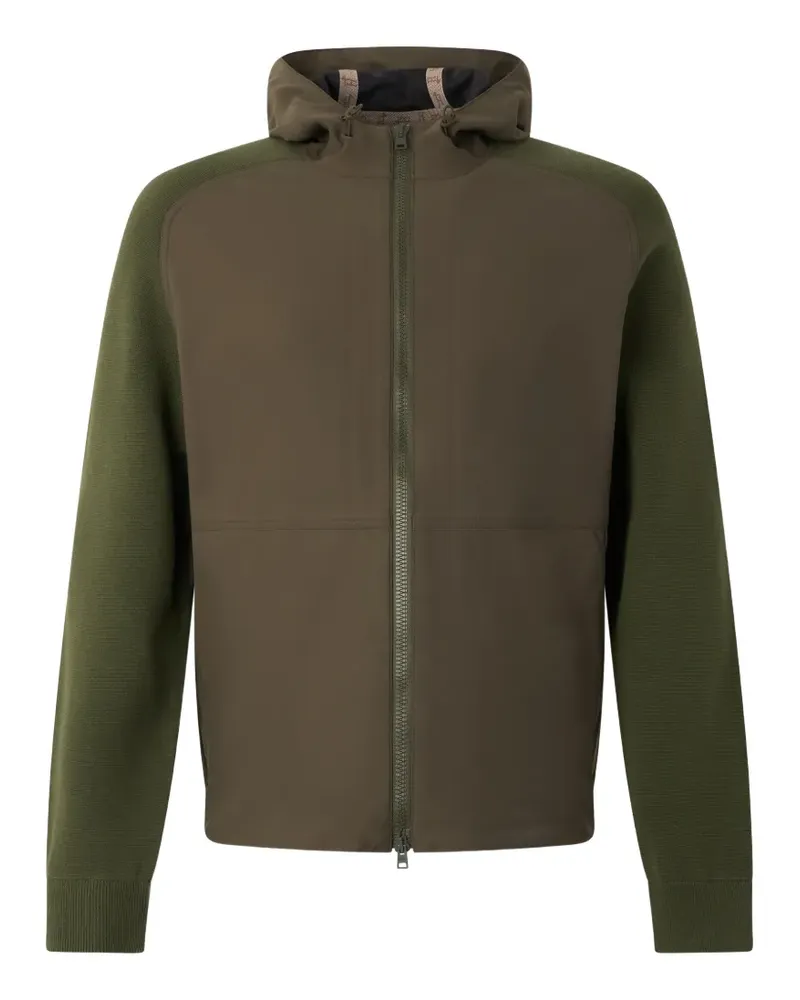 Herno zip-up hooded jacket - Grün Grün
