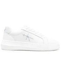 Calvin Klein Sneakers aus Leder Weiß