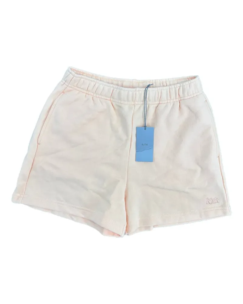KITH Rayne elasticated track shorts - Nude Nude