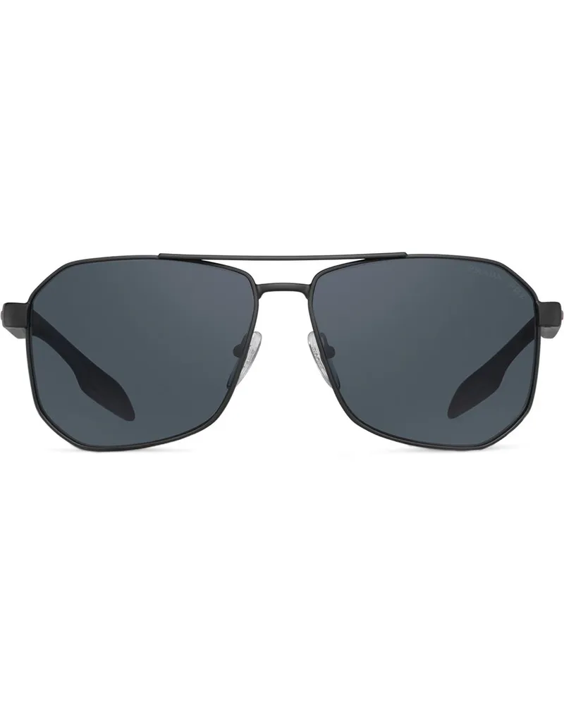 Prada Linea Rossa Eyewear Sonnenbrille - Schwarz Schwarz