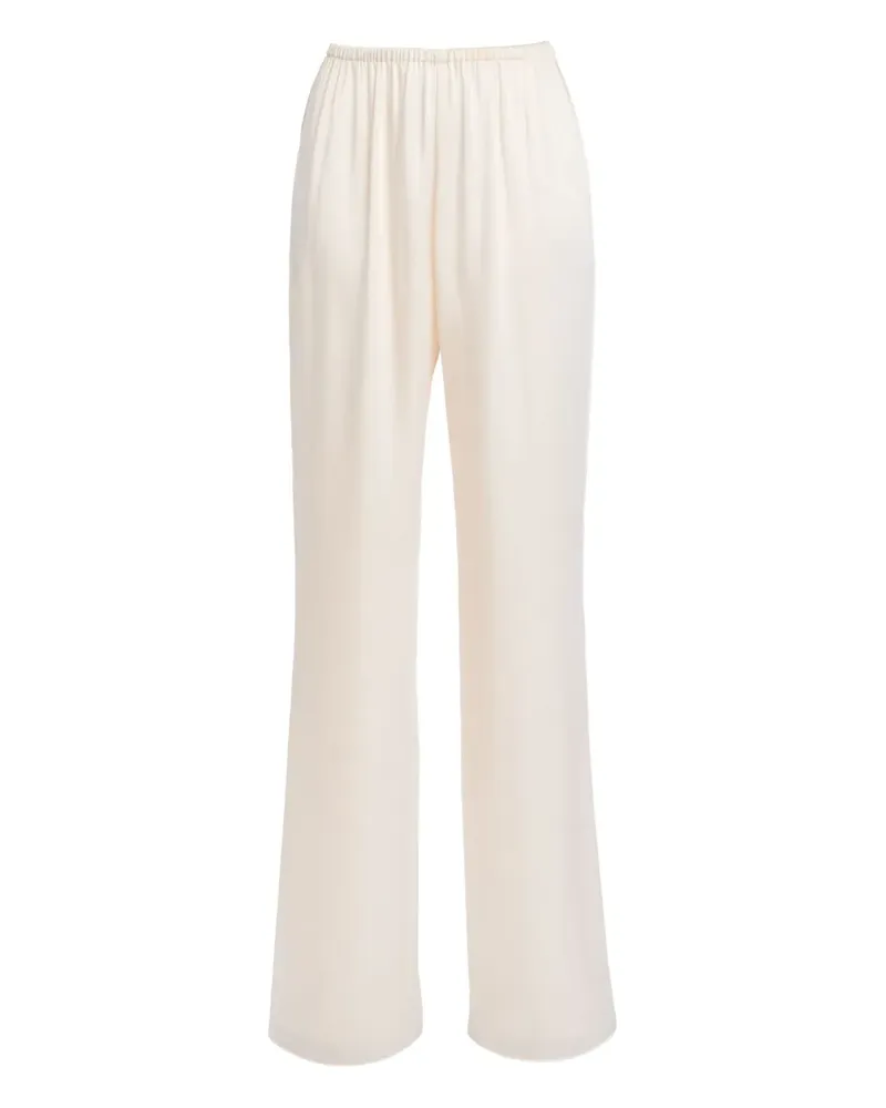 SER.O.YA Viva Hose aus Satin - Weiß Weiß