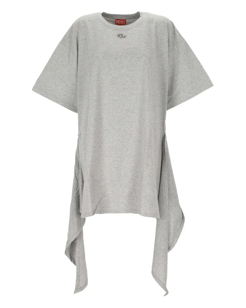 Diesel D-Eivor Minikleid mit Schnürung - Grau Grau